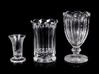 Three William Yeoward Glass Articles