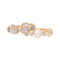 COLLECTION OF MOONSTONE RINGS