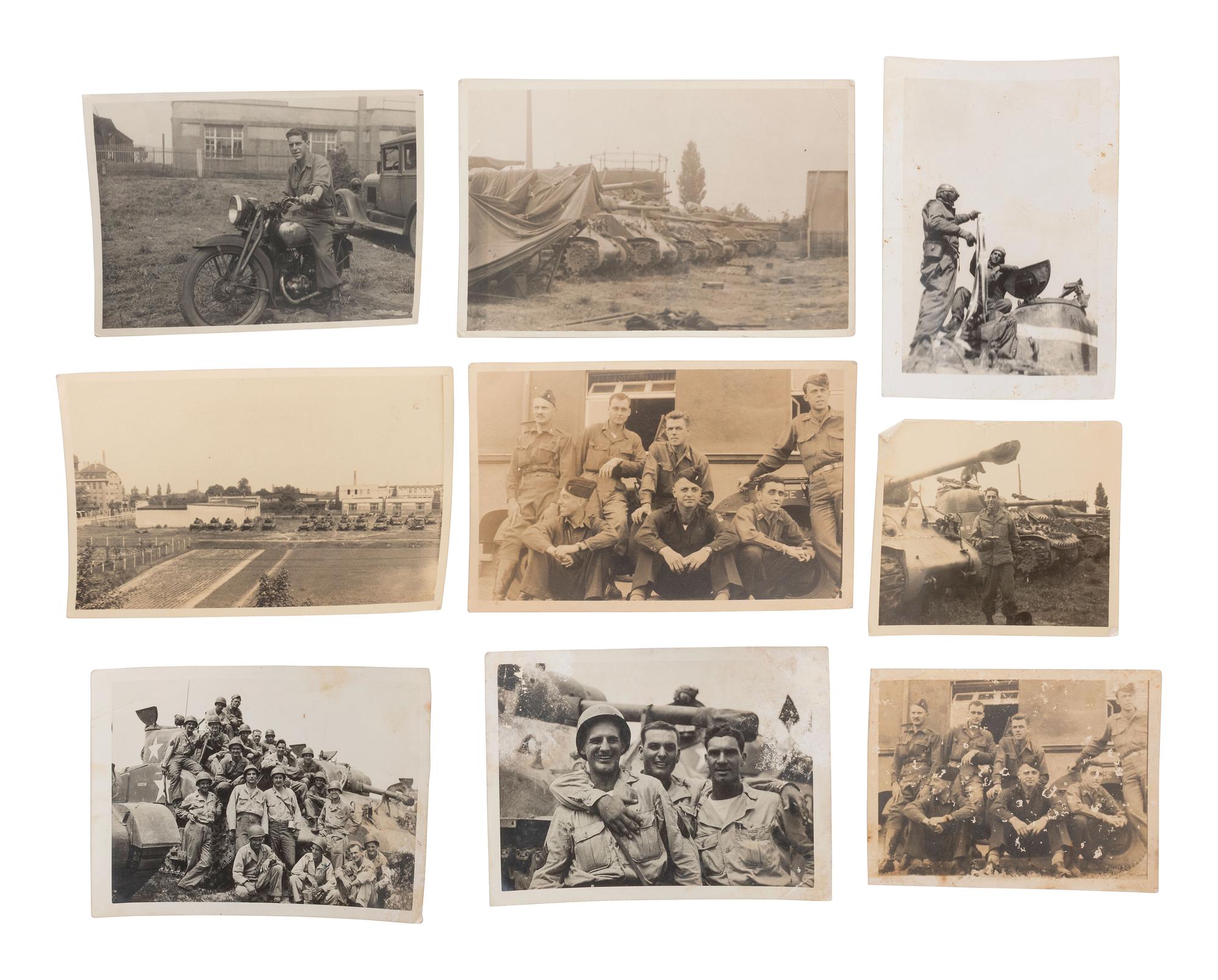 [WORLD WAR II]. Archive of 777th Tank Battalion (28th Infantry Division).