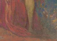 Odilon Redon (French, 1840-1916) - Œdipe au Jardin des Illusions