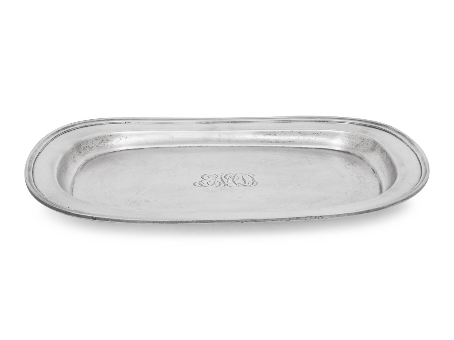 An American Silver Serving Tray