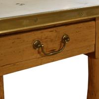 A Petite Baker's Table 36.5" W x 24.5" D x 30.5" H — France, Circa 1900