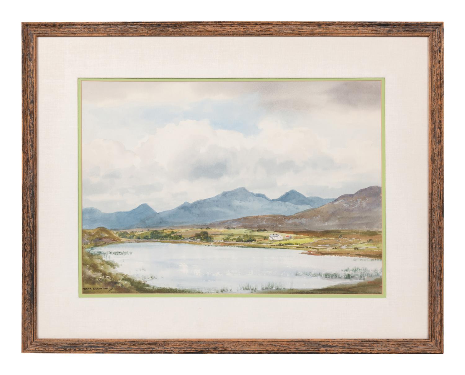 Mountain Landscape with Pond