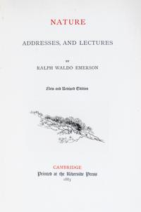 EMERSON, RALPH WALDO. Complete Works. Cambridge, 1883. 11 vols. Bound by Hatchards of Piccadilly.