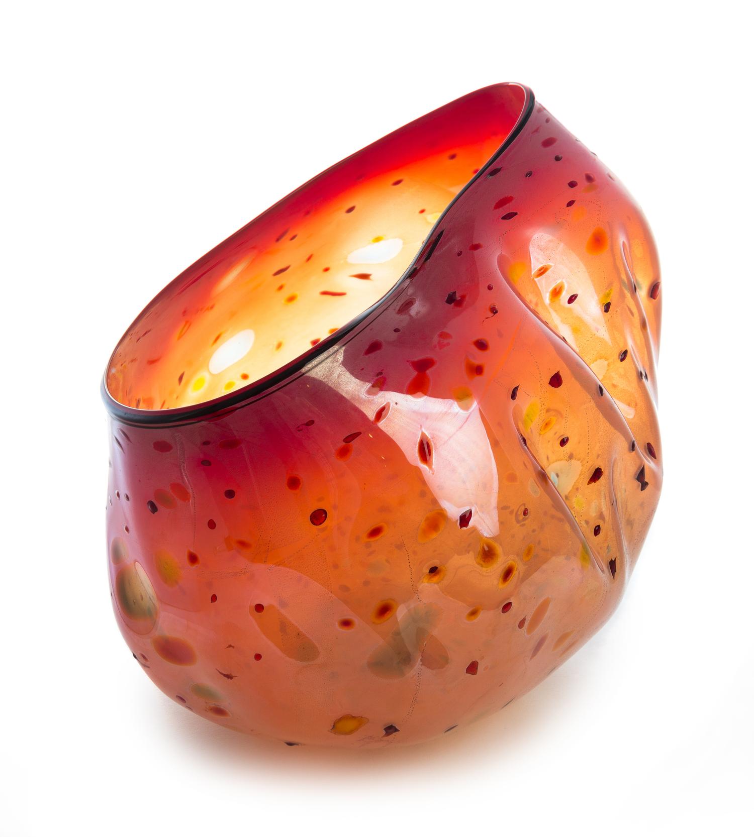 Dale Chihuly, (American, b. 1941), Large Seaform in Pink, 1994