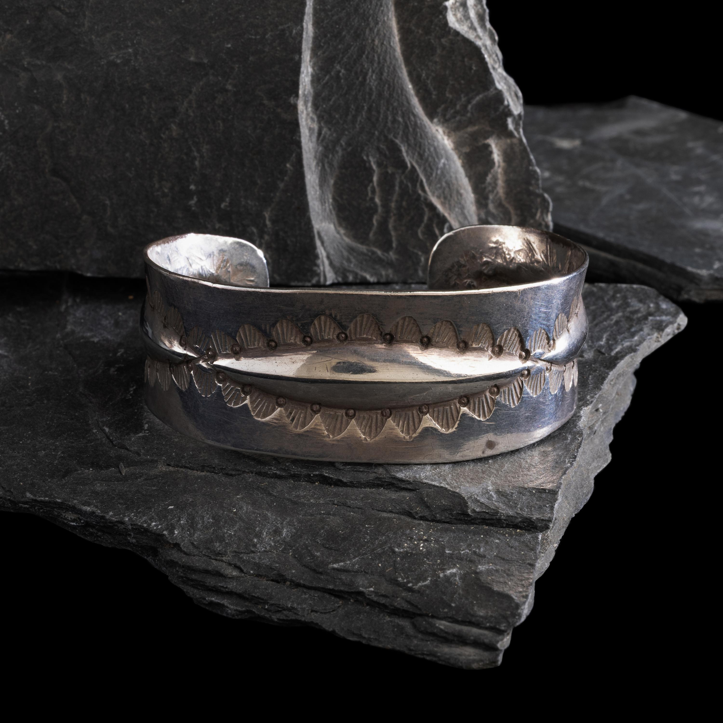 Early Navajo Ingot Cuff Bracelet