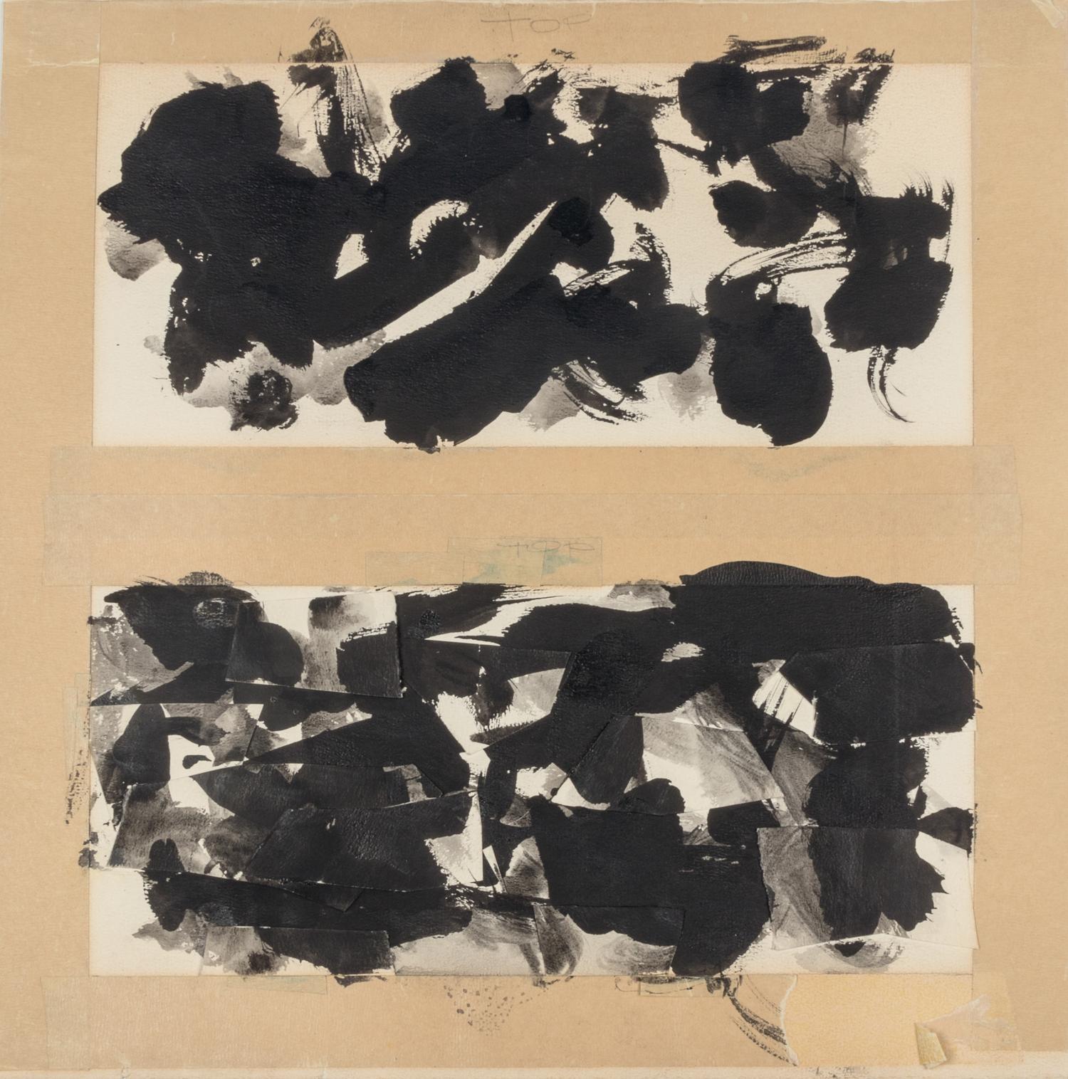 Untitled , c. 1956 (a pair of works)