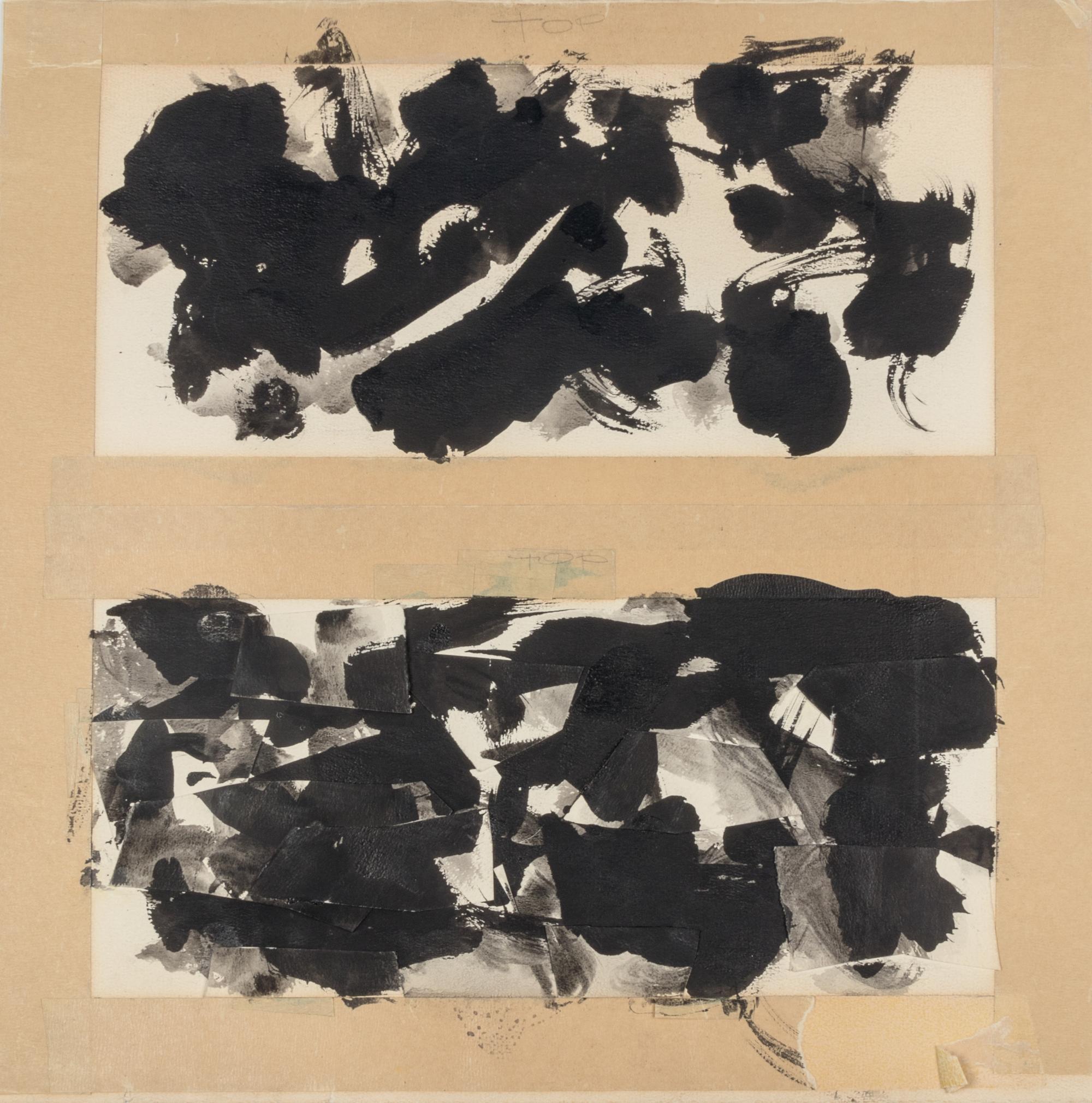 Untitled , c. 1956 (a pair of works)