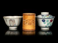 Three Chinese Porcelain Wares