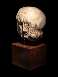 A Roman Marble Portrait Head of Eros