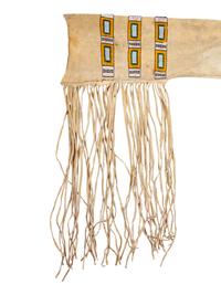Northern Plains Beaded Hide Rifle Scabbard