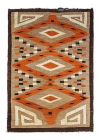 Three Navajo Rugs First: 69 x 54 inches. — CIRCA 1900