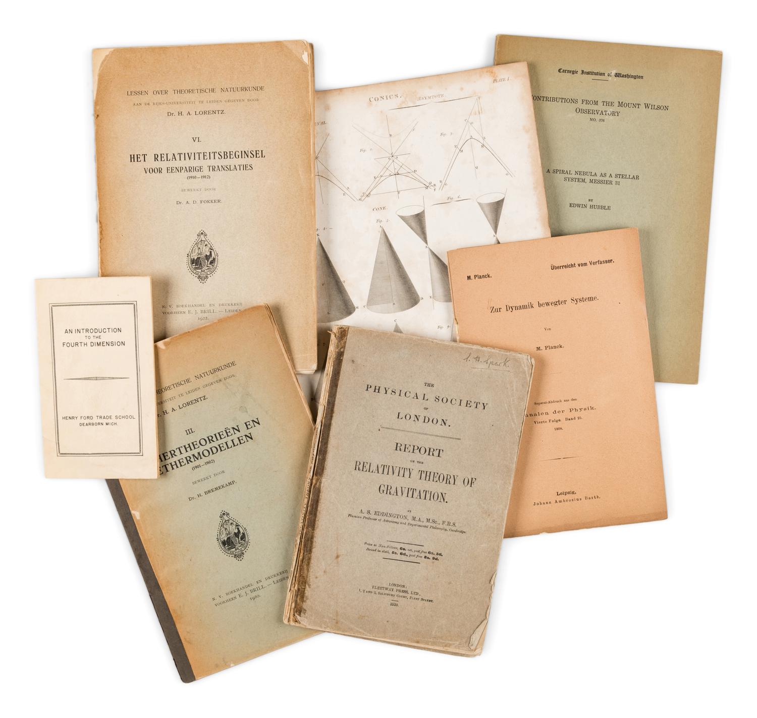 [PHYSICS] -- A group of 9 periodicals and offprints in 13 volumes, comprising:
