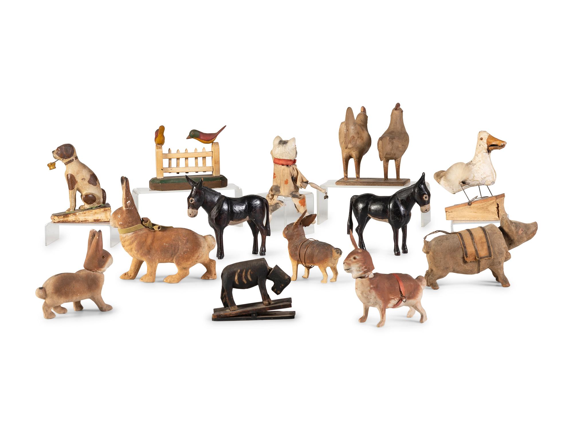 A Collection of Animal Toys