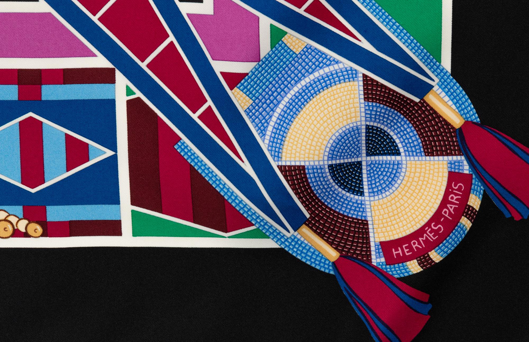 Four Hermès 90cm Silk Scarves