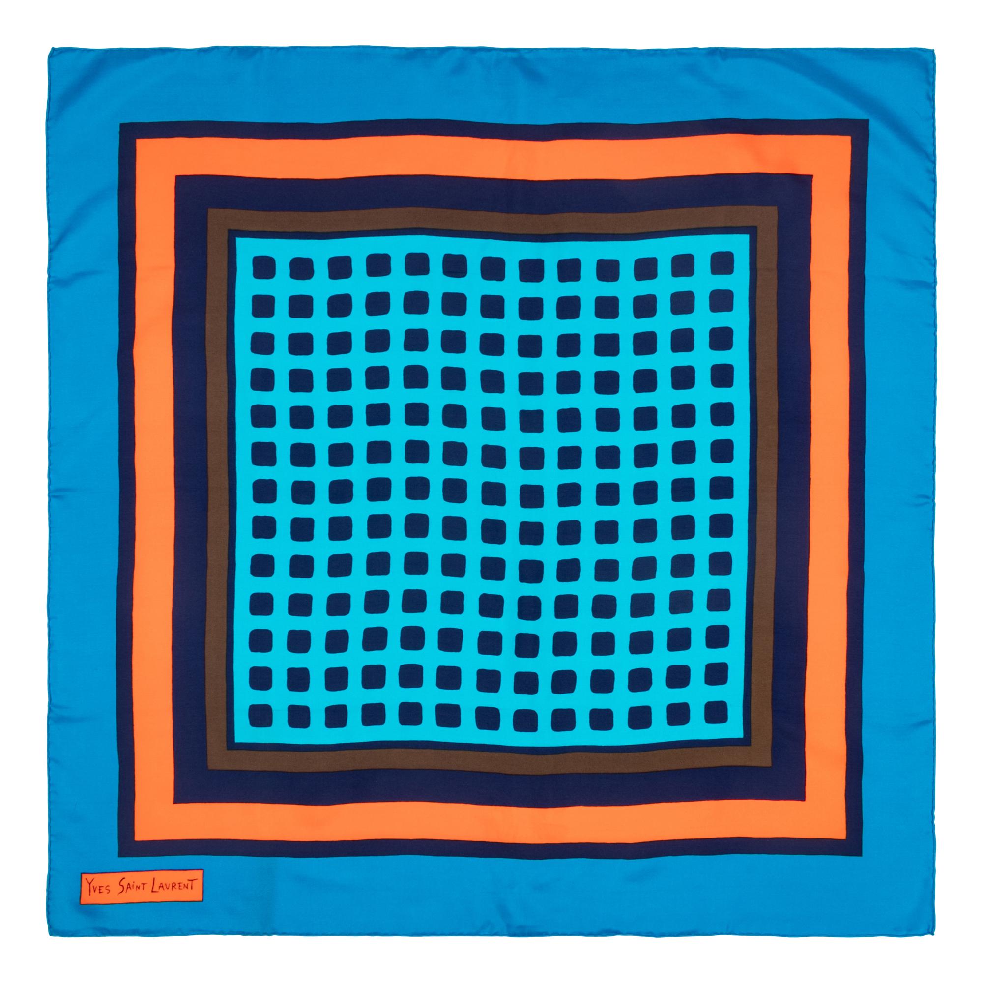 Five Designer Silk Scarves