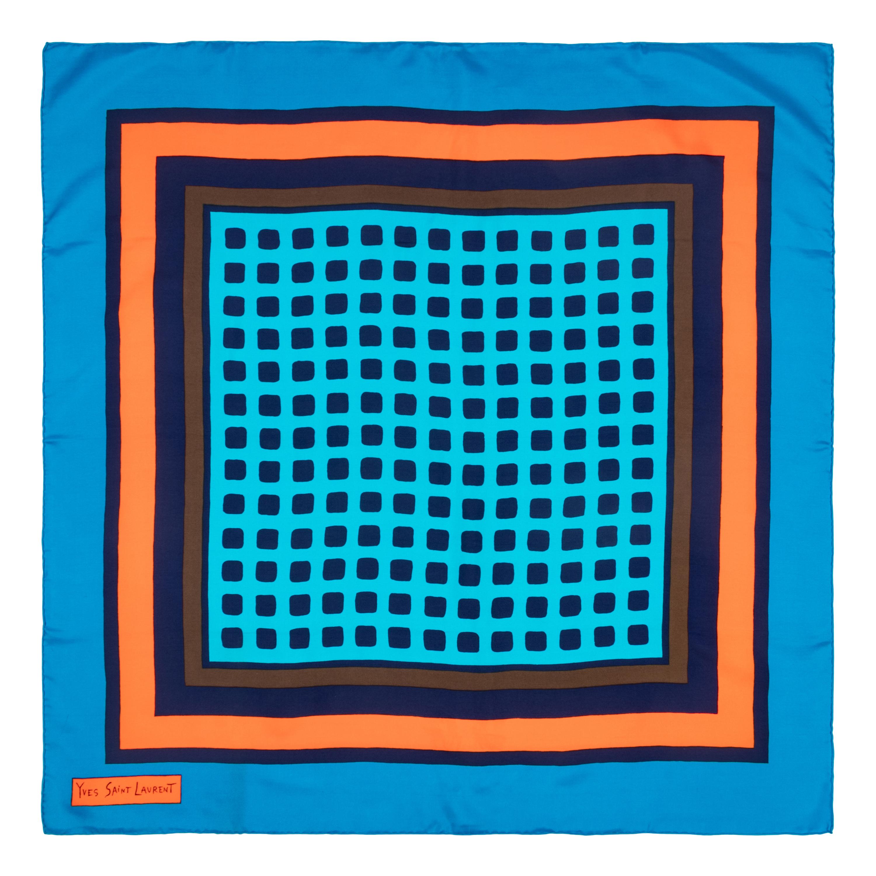 Five Designer Silk Scarves