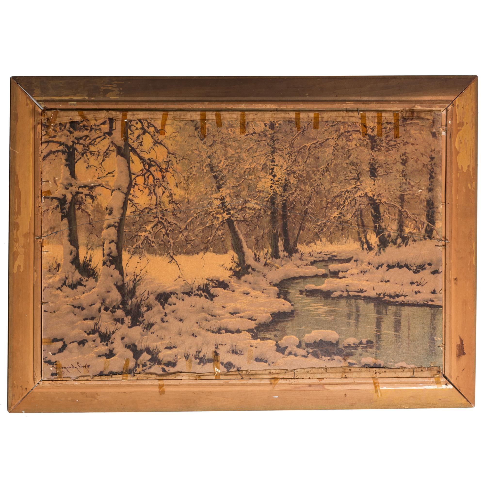 Exceptional William Henry Harrison 1840 Great Harrison BBQ Folk Art Campaign Banner