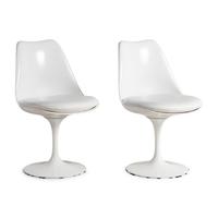 Two Tulip Dining Chairs Knoll, USA