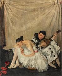 Columbine Rests, c. 1923-1924