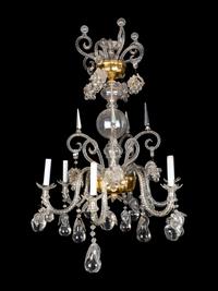 A Venetian Glass Chandelier