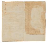 JEFFERSON, Thomas (1743-1826). Autographed letter signed ("Th. Jefferson"), as President, to Wilson Cary Nicholas, 27 April 1804.