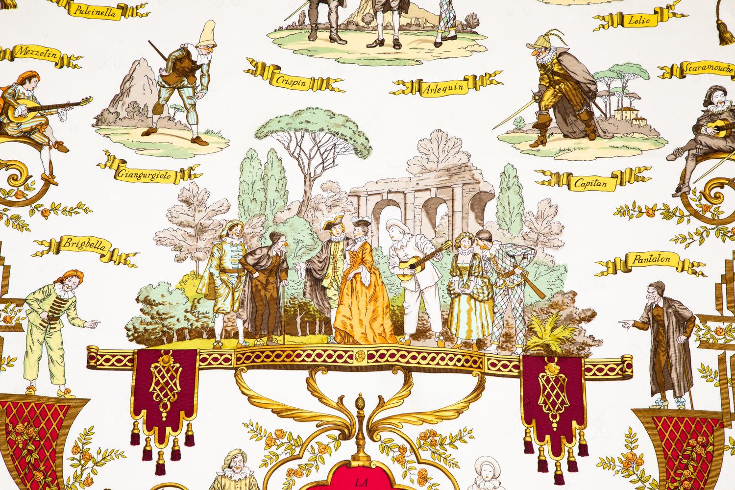 Hermès 90cm Silk Scarf