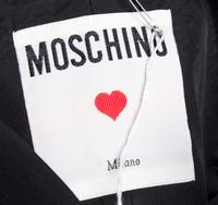 A Moschino Black Silk Dress, Size 10.