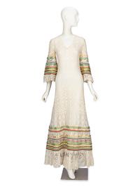 Giorgio di Sant'Angelo, Lace Maxi Dress, 1970's