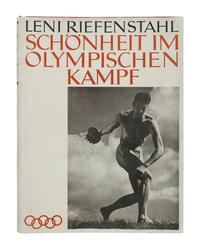 RIEFENSTAHL, Leni (1902-2003). Schönheit im Olympischen Kampf . [Beauty in the Olympic Games.] Berlin: Deutschen Verlag, 1937.