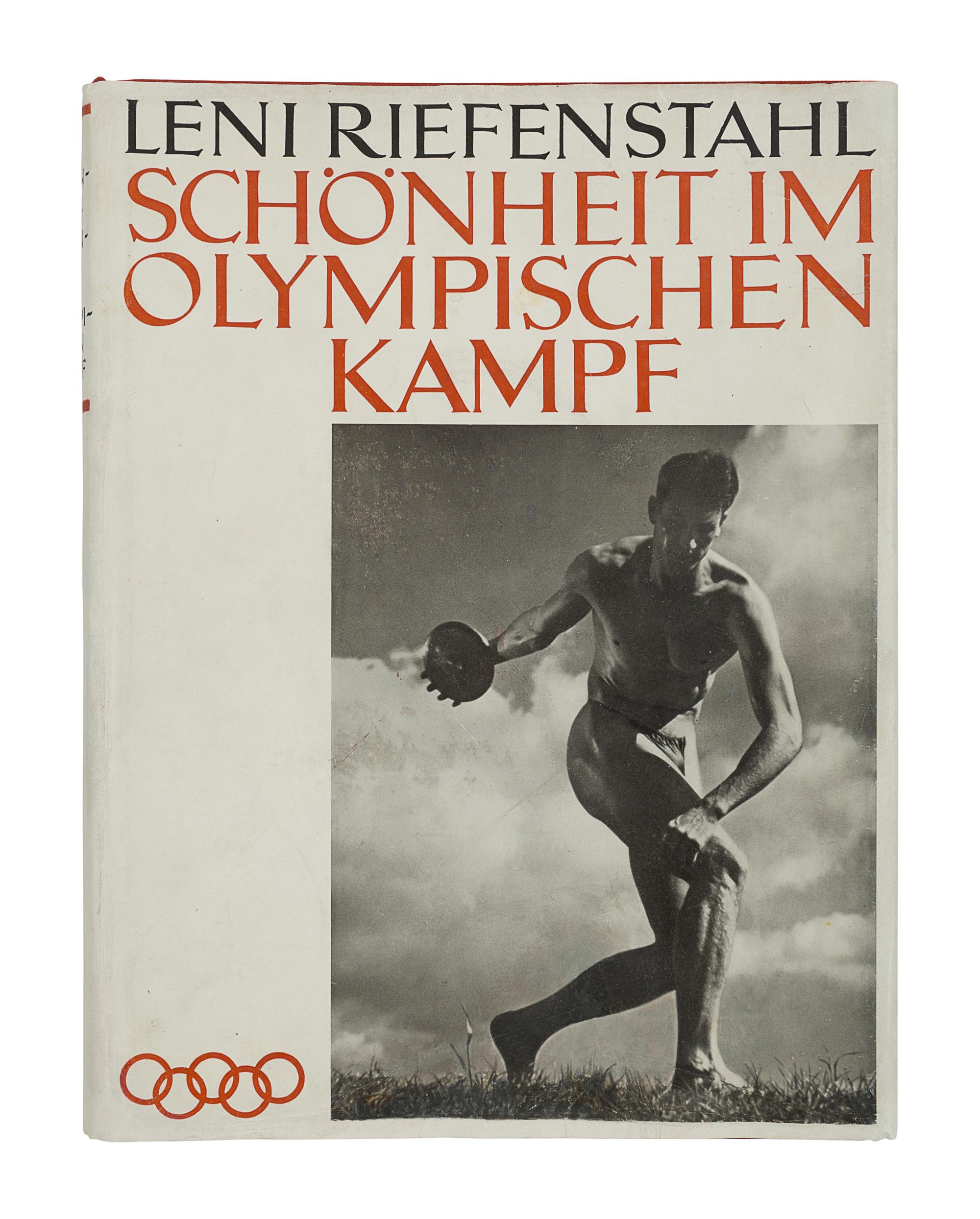 RIEFENSTAHL, Leni (1902-2003). Schönheit im Olympischen Kampf . [Beauty in the Olympic Games.] Berlin: Deutschen Verlag, 1937.