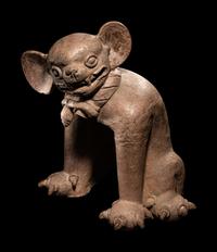 A Zapotec Terracotta Jaguar