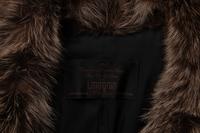 Carol and Irwin Ware Fur Salon, I. Magnin Raccoon Fur Coat