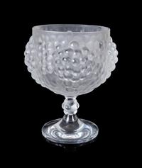 A Lalique Antilles Footed Bowl