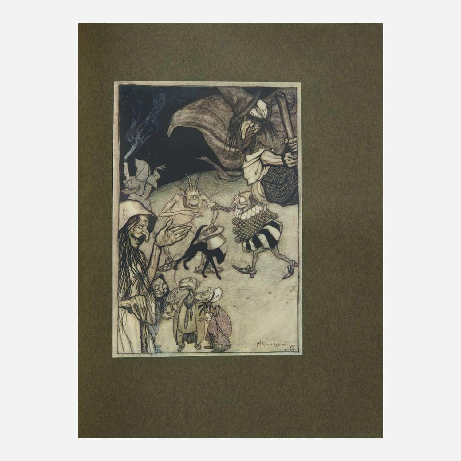 [Children's & Illustrated] [Rackham, Arthur] Ingoldsby, Thomas The Ingoldsby Legends, or Mirth & Marvels