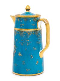 A Richard Klemm (Dresden) Porcelain Pitcher
