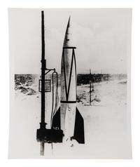 [PEENEMUNDE ARMY RESEARCH CENTER]. An archive of photographs of Wernher von Braun and the Peenemünde facility.