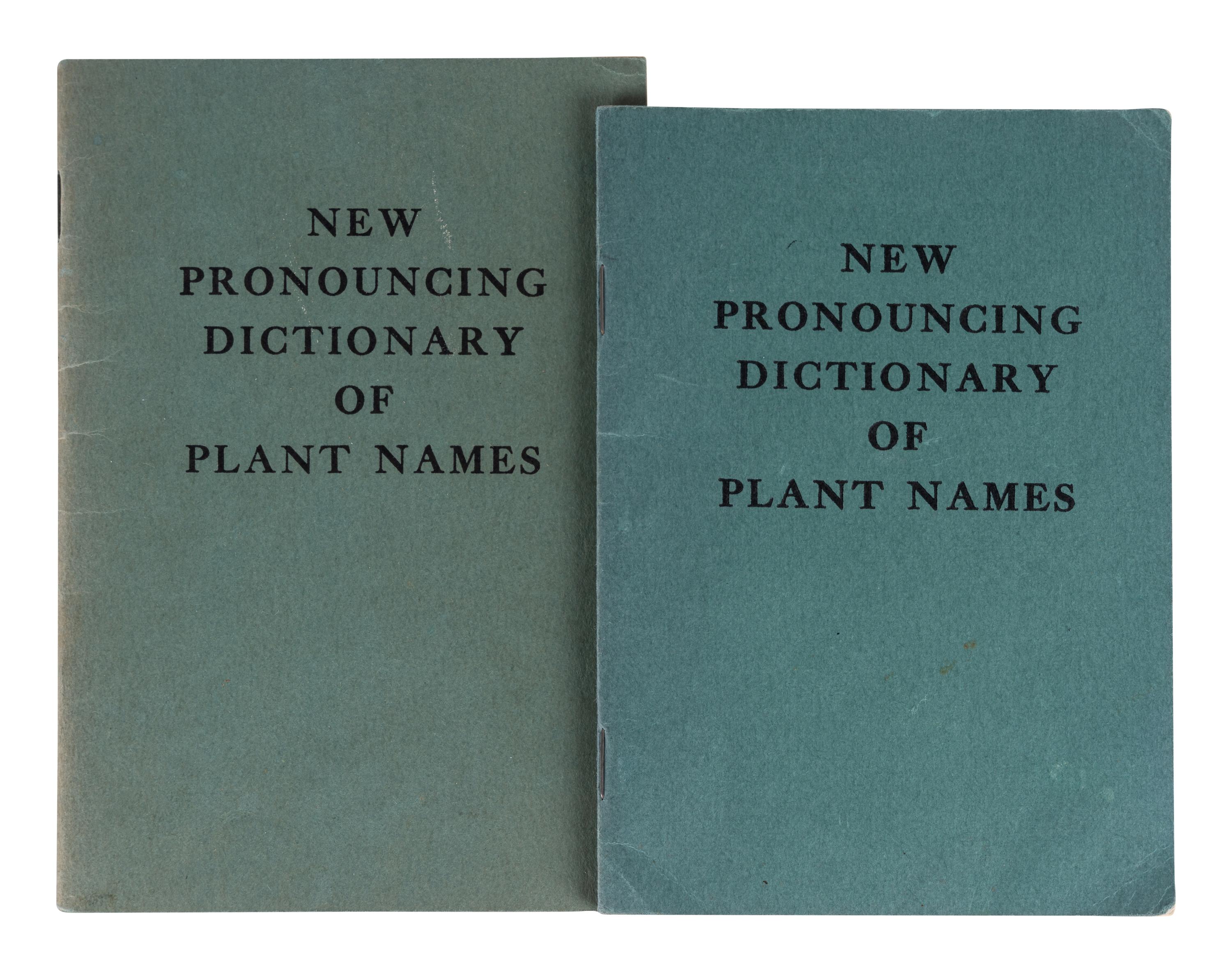 [BOTANY & HORTICULTURE -- BIBLIOGRAPHY]. A group of 56 works, including: