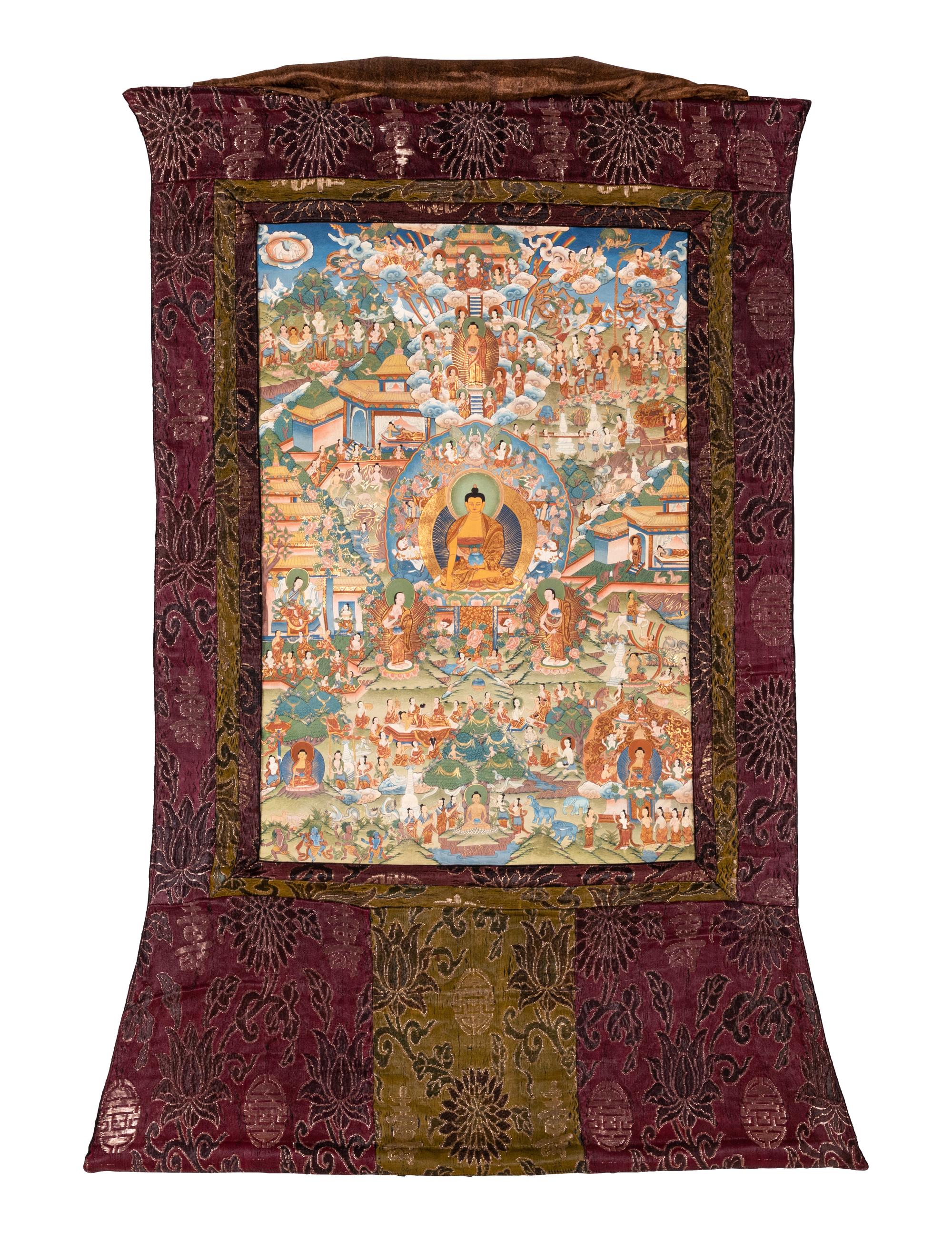 A Tibetan Thangka