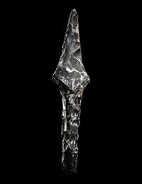 An Aztec Obsidian Eccentric Blade