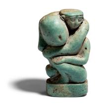 An Egyptian Faience Eroticon