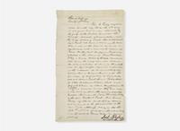 [Americana] [Western U.S.] [Bridger, Jim] Sarpy, John B.: Manuscript Document, signed