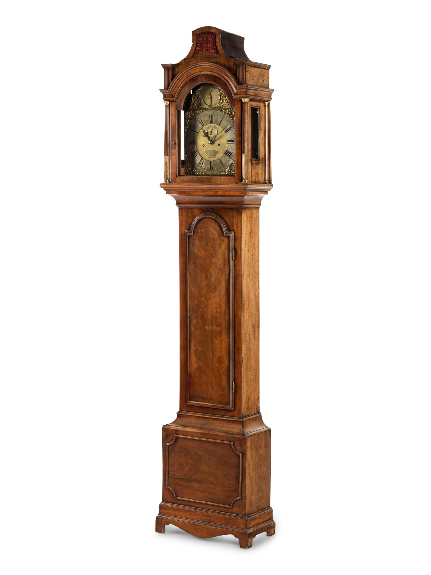 A George III Mahogany Longcase Clock