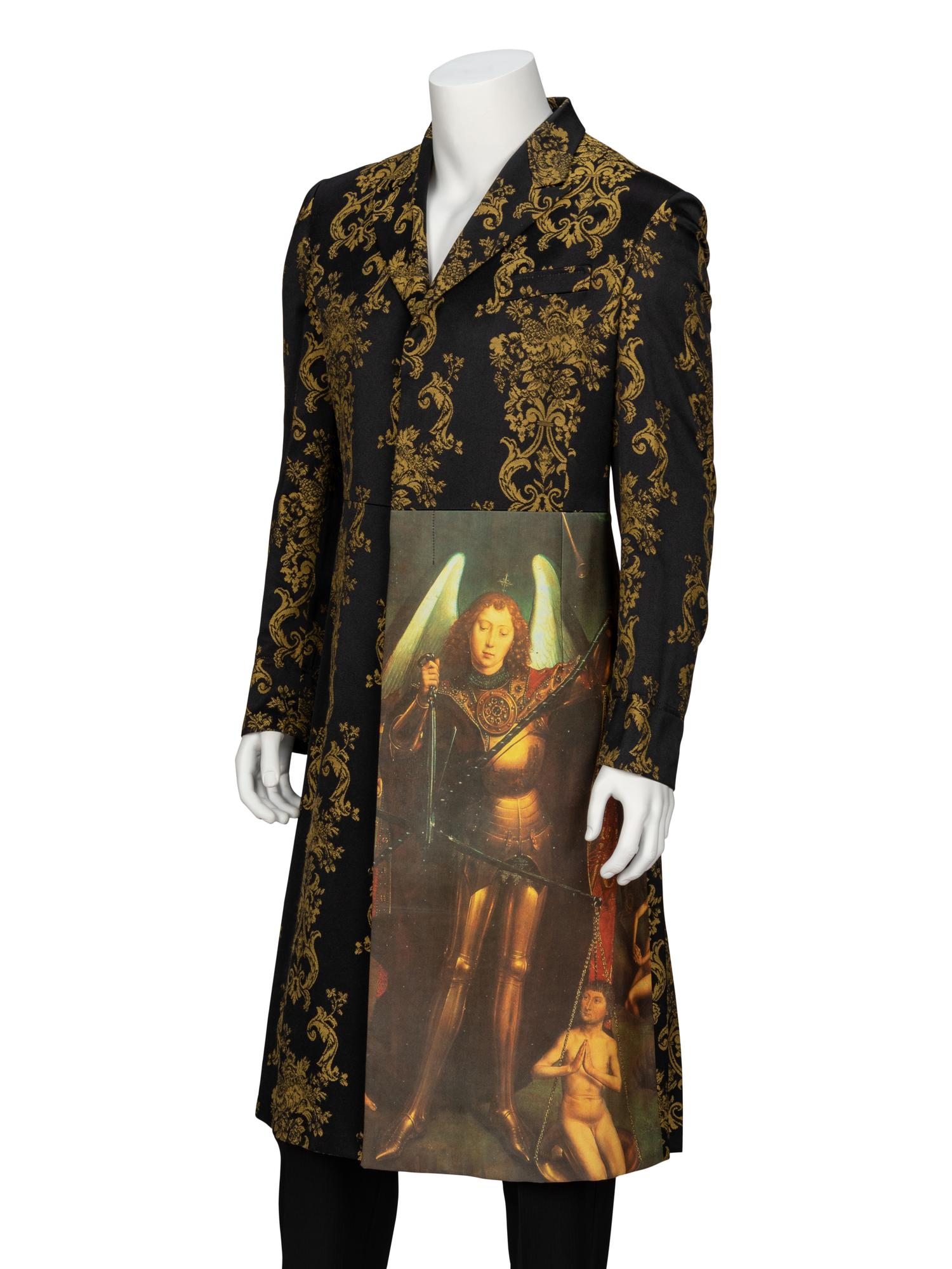 Alexander McQueen, Damask & Print Coat, A/W 1997