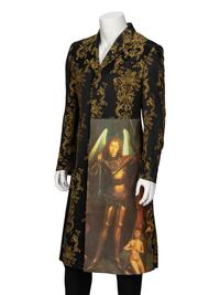 Alexander McQueen, Damask & Print Coat, A/W 1997