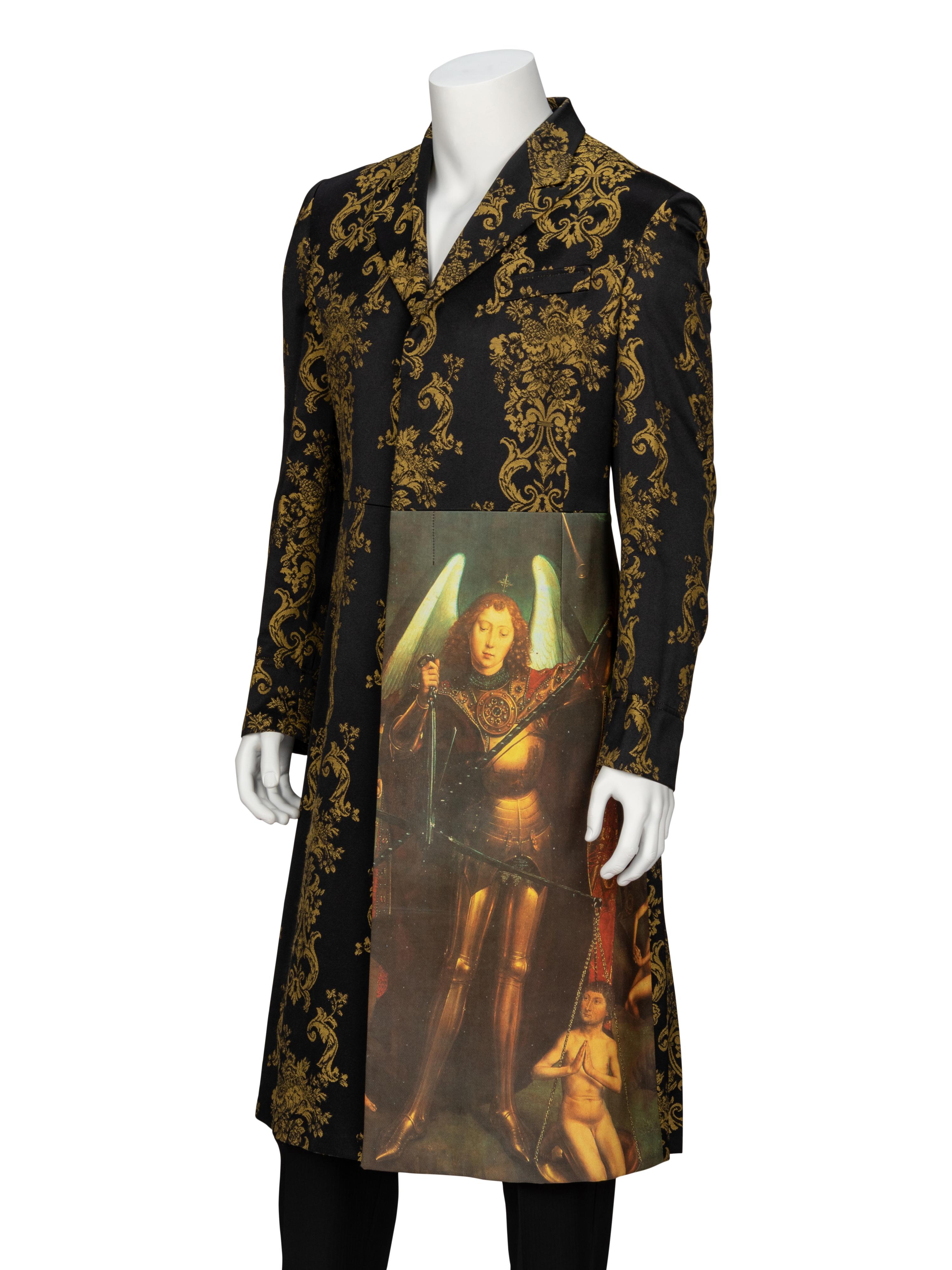 Alexander McQueen, Damask & Print Coat, A/W 1997