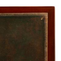 A Louis XVI Brass-Inlaid and Gilt Bronze Mounted Mahogany Secrétaire à Abattant