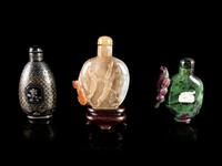 Three Chinese Snuff Bottles