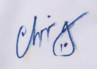 A Chipper Jones Signed Atlanta Braves Jersey,