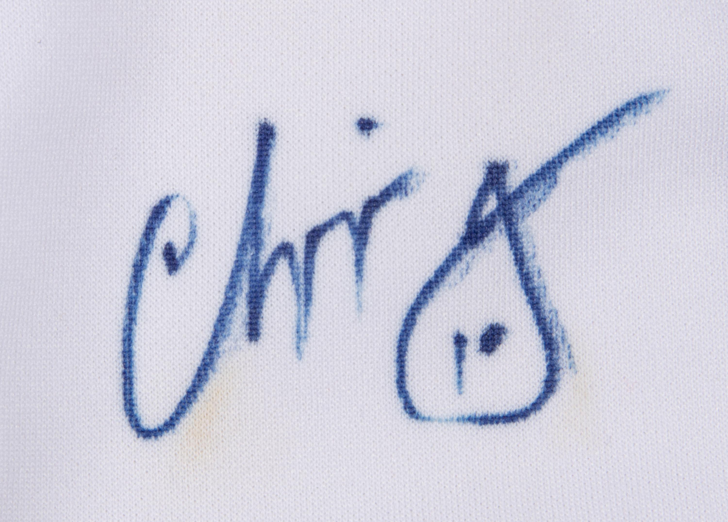 A Chipper Jones Signed Atlanta Braves Jersey,
